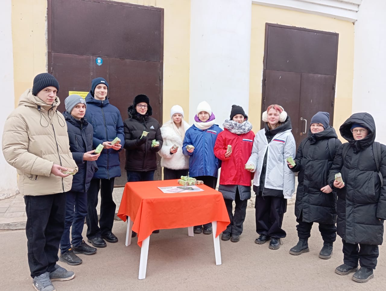 Акция &amp;quot;Блокадный хлеб!&amp;quot;.